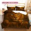 Cartoon Pattern Bedding Quilt Set Quilt Cover Pillowcase Home Decoration Birthday Gift (1 * Duvet Cover + 2 * Pillowcase, Without Core)