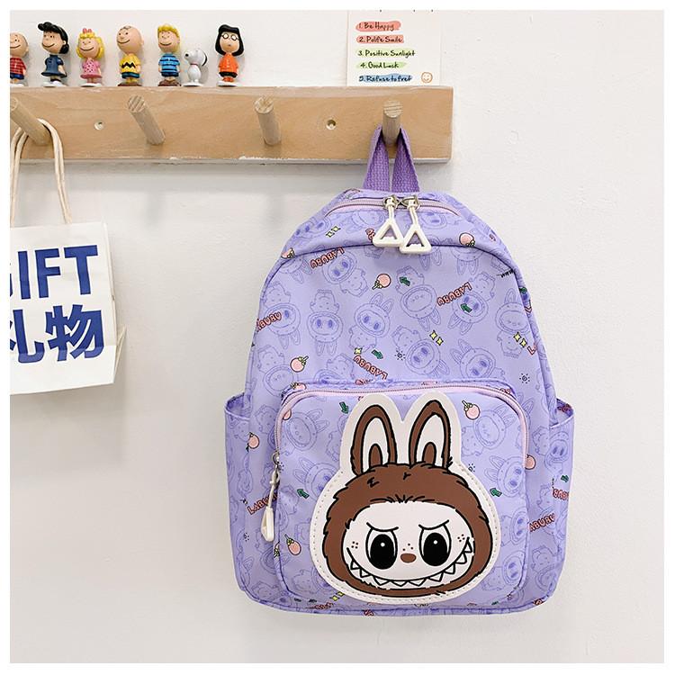 Trendy Labub Children's Backpack Stylish And Versatile Outdoor Daypack For Kids Aged 3-6