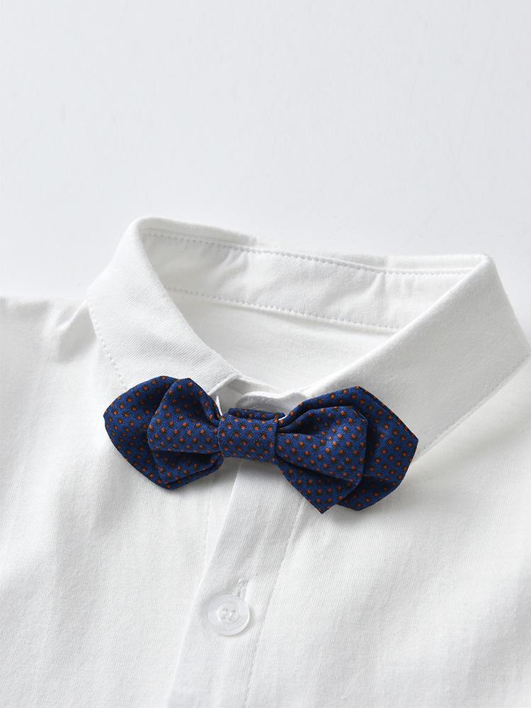 Kids' Spring/Autumn Vest & Suit Set - Baby Gentleman Formal Wear for Boys