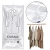 Transparent Vacuum Compression Bag Hang Hook Vacuum Seal Storage Bag  Suits/Dress/Jacket