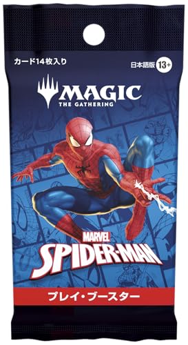 Magie: The Gathering Marvel Spider-Man Play Booster Japanische Ausgabe (Karton mit 30 Päckchen) MTG Sammelkarte Wizards of the Coast SPM D45241400