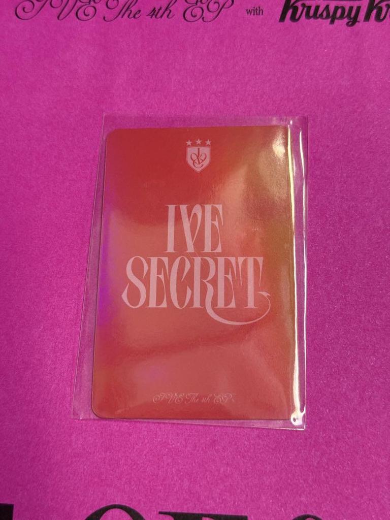 [USED] IVE Eugene IVE SECRET Olive Young bonus trading card