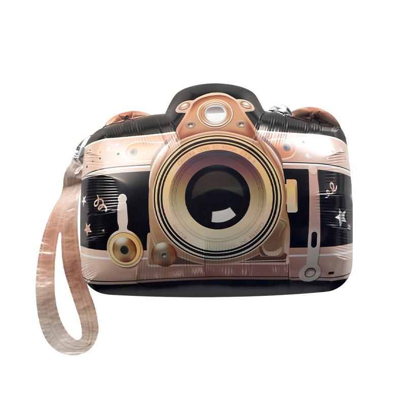 Large Aluminum Film Balloon 80S And 90S Vintage Camera Adult Birthday Party Supplies Decoration Background