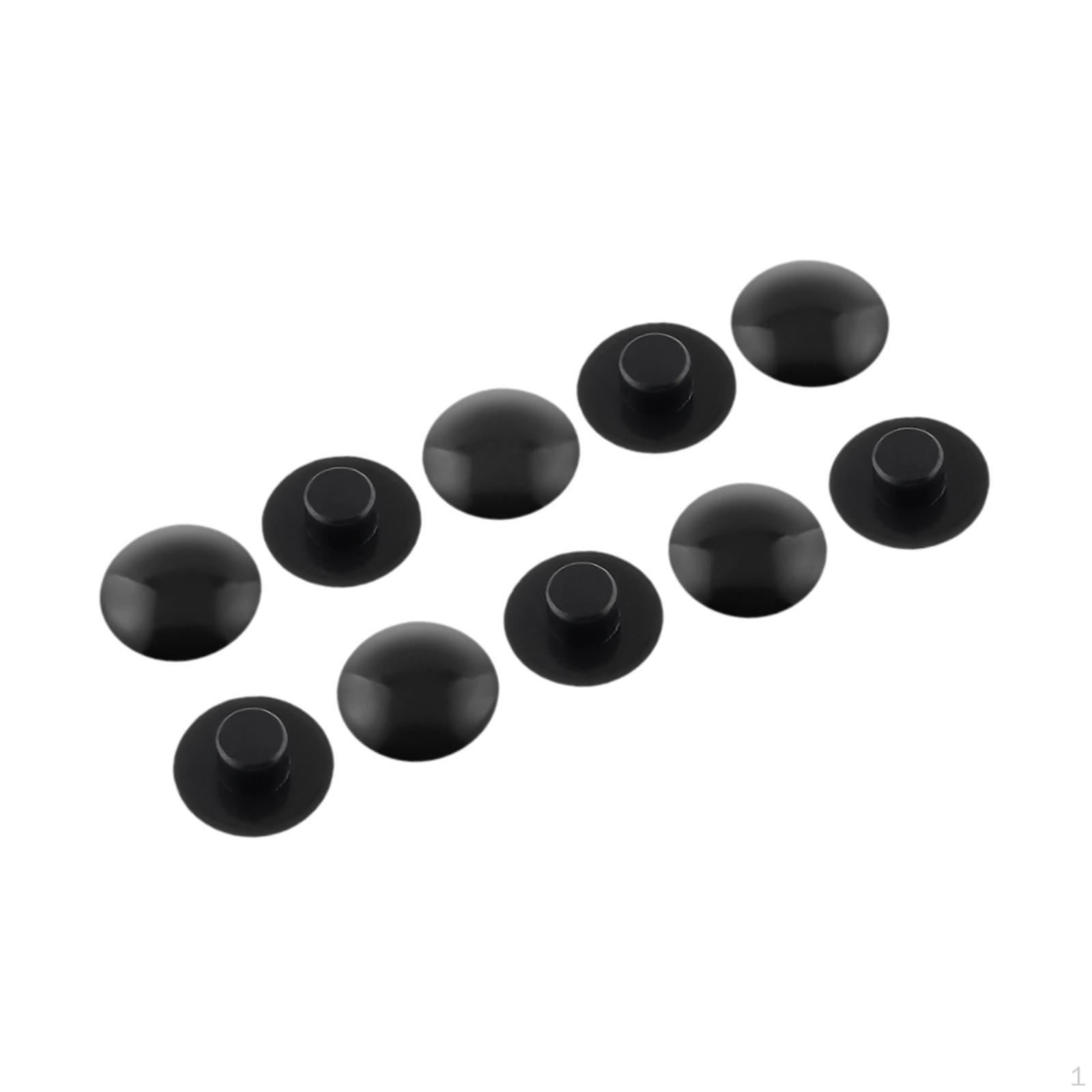 10pcs Rubber Waterproof Dustproof Bike Bicycle Headset Cover Screw Caps