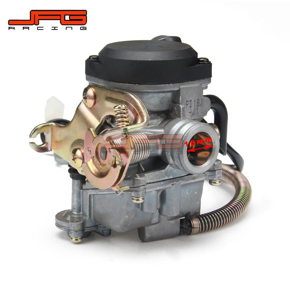 High-Quality PD18 Carburetor for GY6 50CC Motorcycle Modification and Refitting