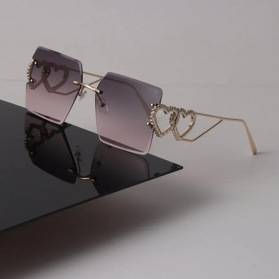 Retro Square Sunglasses Women Men Luxury Brand Designer Mirror Sun Glasses Female Male Gradient Colors