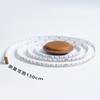 Round Retro Leather Retractable Measuring Tape  For Handicrafts