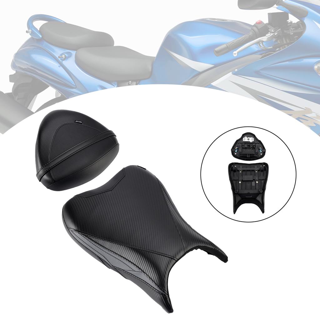 Front&Rear Raider Passenger Cushion Kit Black2 For Suzuki Gsx1300R 2022-2024