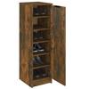 Shoe Cabinet Smoked Oak 30 x 35 x 100 cm Particleboard