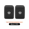 Valve Stems Caps 2Pcs Car Seat Belt Buckle Clip Protection Anti-scratch Cover For Volkswagen VW Polo Jetta Sagitar Magotan Passa CU7