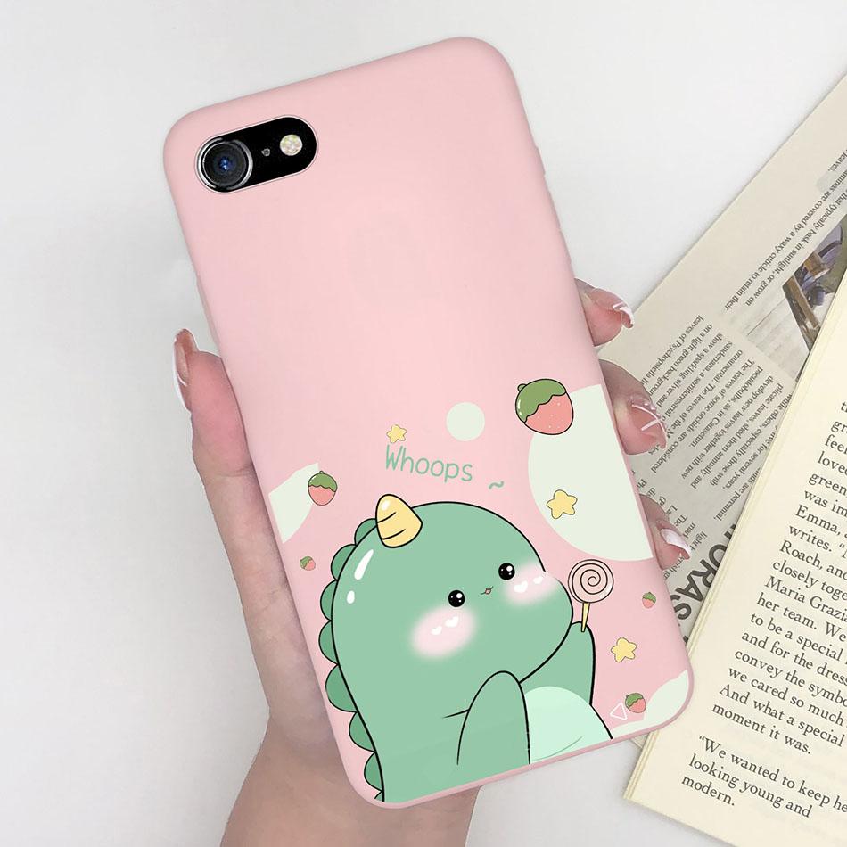 For Apple iPhone 7 8 Plus Back Cover Fashion Pattern Soft Silicone Anti Slip Phone Case For iPhone 7plus 8plus Funda Capa Shell