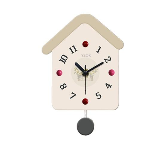 Wall Clock Wall Table Living Room New Home Simple Art Clock Wall Hanging High-end Creative Clock Wall Lamp