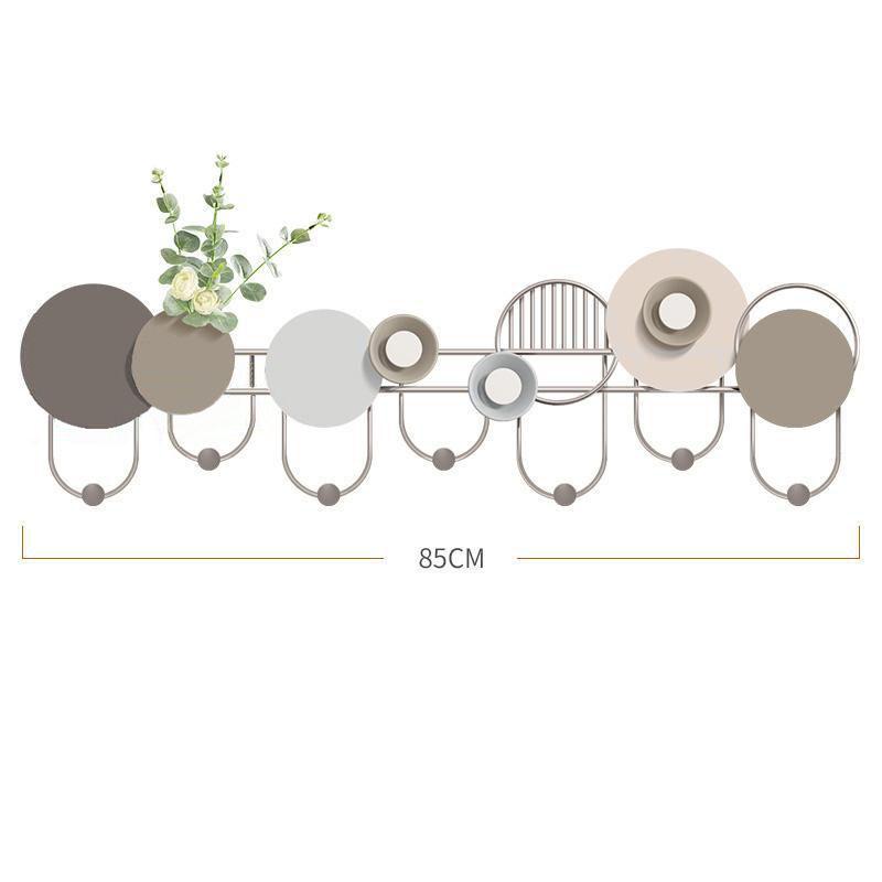 

Настенная вешалка с крючками для прихожей для ключей, пальто и шляп