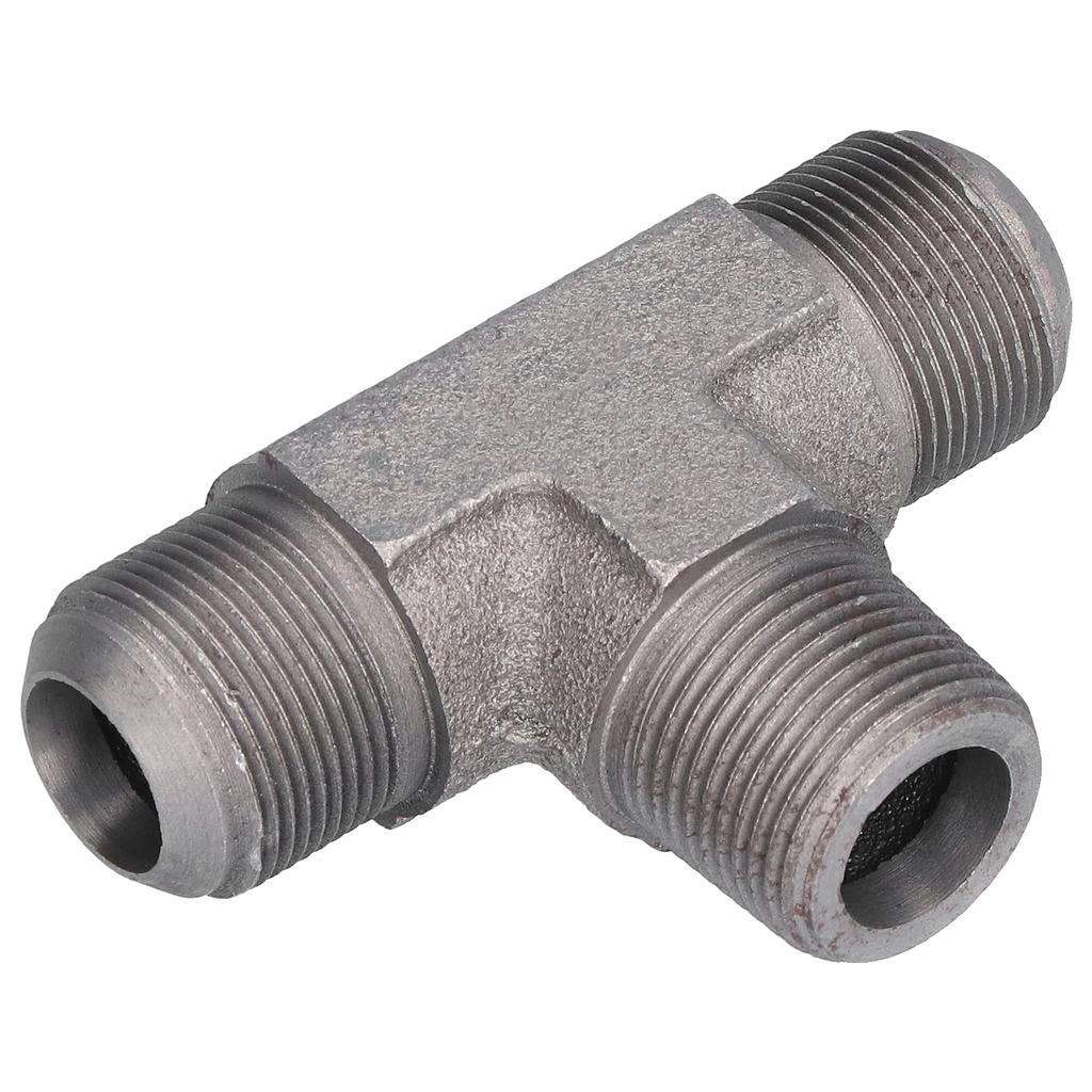 Teu drept Fier Durabil Lustruit cu Atenție Fiting Teu pentru Țeavă de Compresie pentru Pompă de Aer Aer