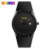 SKMEI Waterproof PU Small Dial Watches Army Green relogio Quartz Watch Men Lady Fashion Mens Women Wristwatches 1509