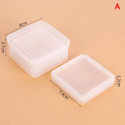 Silicone Mold Container Epoxy Resin Mould Diy Jewelry Storage Box Making Craft