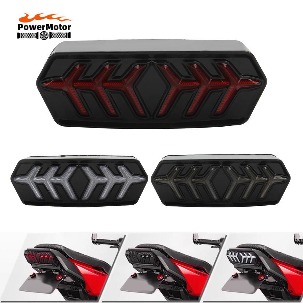 Motorcycle LED Flashing Running Turn Tail Light For Honda GROM MSX125 CBR650F Motocross Accessories Dirt Bike Enduro