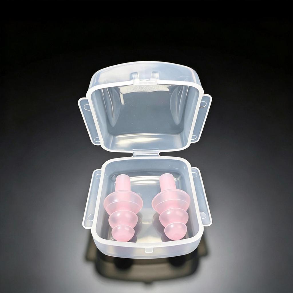 In-Stock Silicone Diving Earplug Set for Adults and Children - Waterproof and Professional