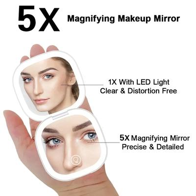 Make-up nástroje a doplňky – Kozmetické zrkadlá so svetielkami