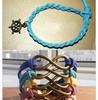 Colorful Korean Suede & Cowhide Woven Bracelet/Necklace Cord