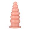 Duen Thick Large Pull Beads Butt Plug Men's and Women's Back Court Masturbation Device Suction Cup Butt Plug SM Anal Dilatation Device Adult Sex