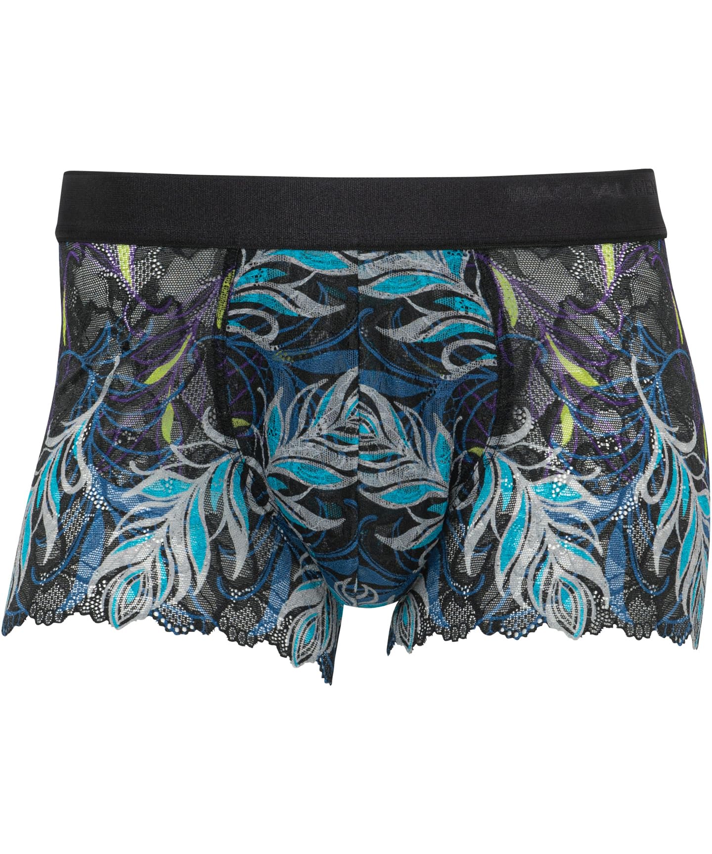 

Кружевные боксеры Wacoal, удобные и с фестончатым кружевом спереди, размер мужских трусов, гламурные, дышащие, кромка, застежка, нижнее белье, WT3826, VI/M