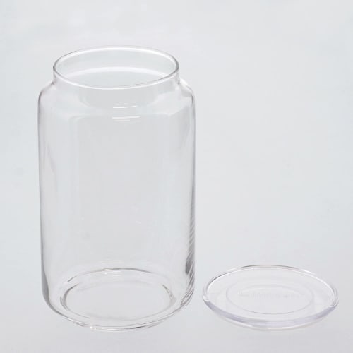 Bestco Pure Jar Rondo Glass Storage Container, 1L (ND-5763), Luminarc 1.0L