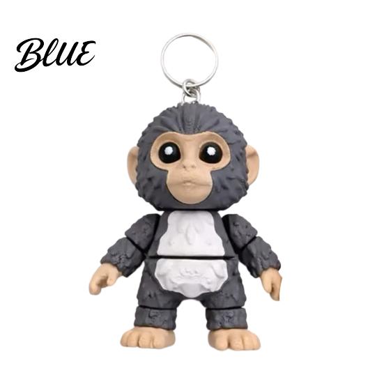 Animal Keychain Punch Monkey His Tiny Plush Buddy Accessory Backpack Purse Car Bag Key Chain Pendant Accessories