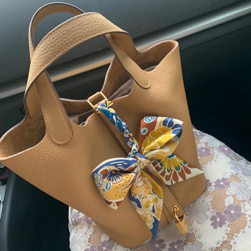 2024 Silk Twilly Scarf: Stylish Ribbon for Bag Handles & Hair