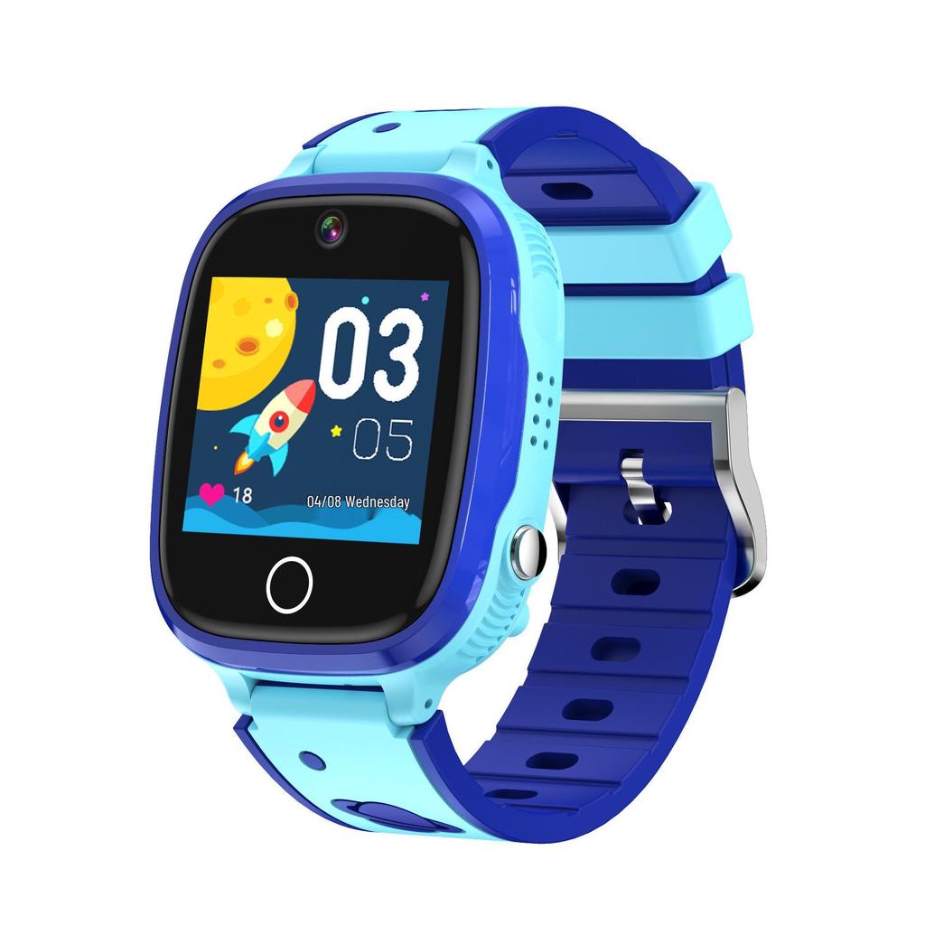 4G Waterproof Q12 Kids' Smartwatch with English & Multi-language Video Positioning