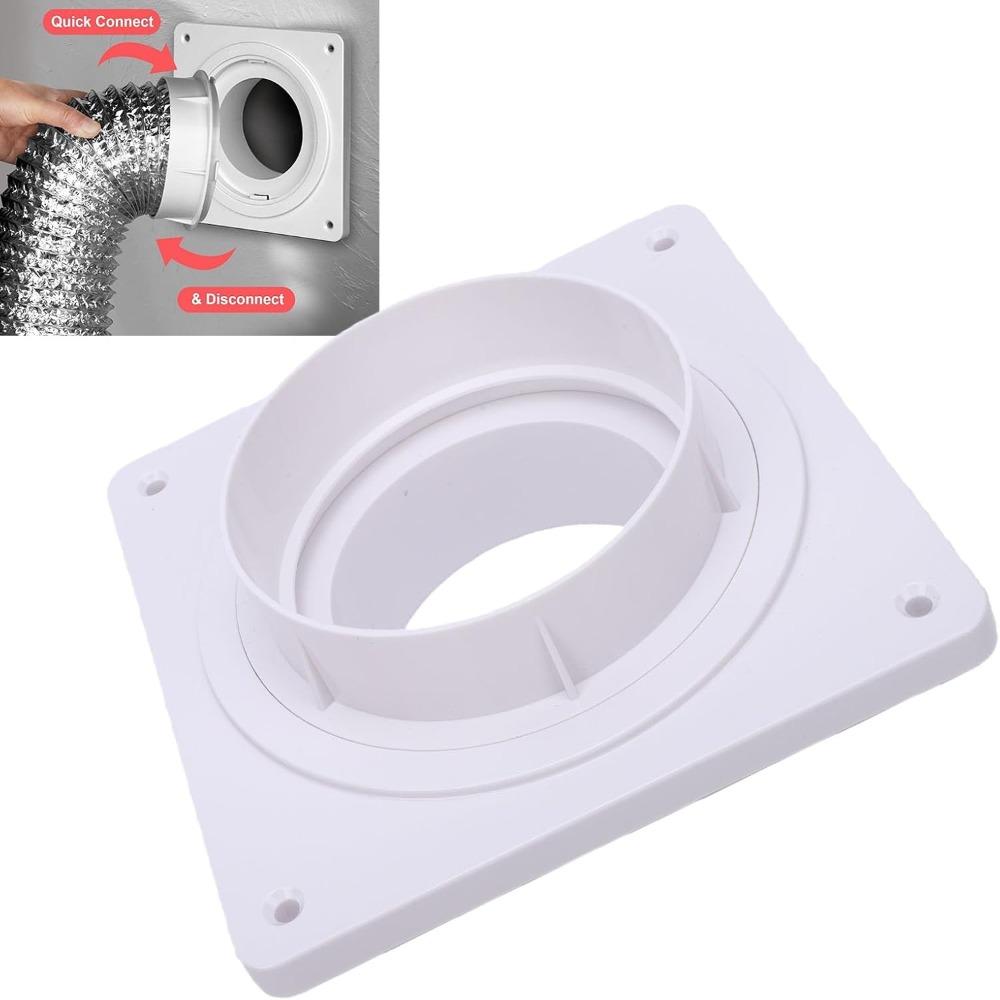 2 set Quick Connect Dryer Vent Connector Easy Installation Dryer Duct Connector Laundry Room