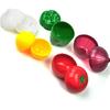 Vegetable and Fruit Storage Containers for Fridge, 5 Pcs BPA Free Reusable Food Saver - Tomato, Avocado, Onion, Lemon Keeper Holder - Refrigerator