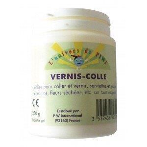 Vernis colle - PW - 250 ml - Transparent - Brillant - Serviettage