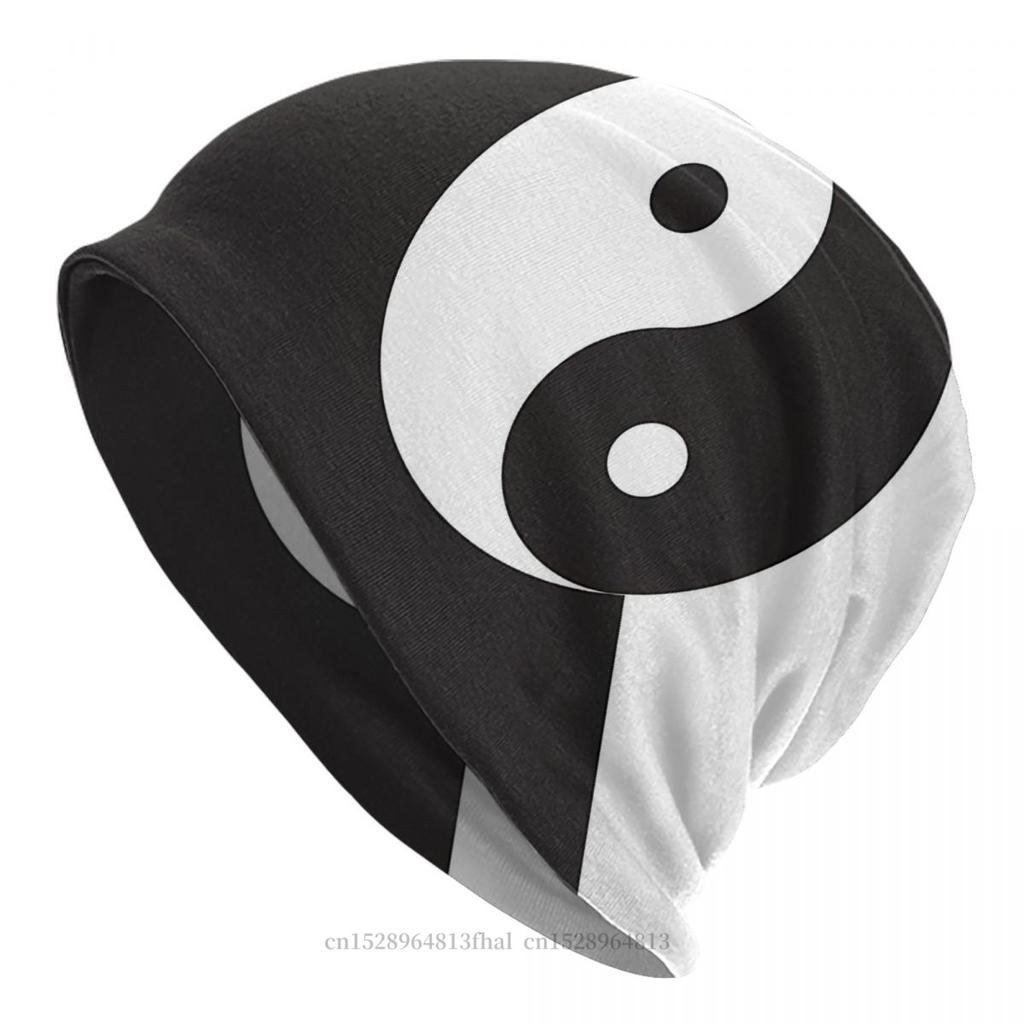 Bonnet Hats Unisex Women's Thin Hat Yin Yang Symbol Autumn Spring Warm Cap Design Skullies Beanies Caps