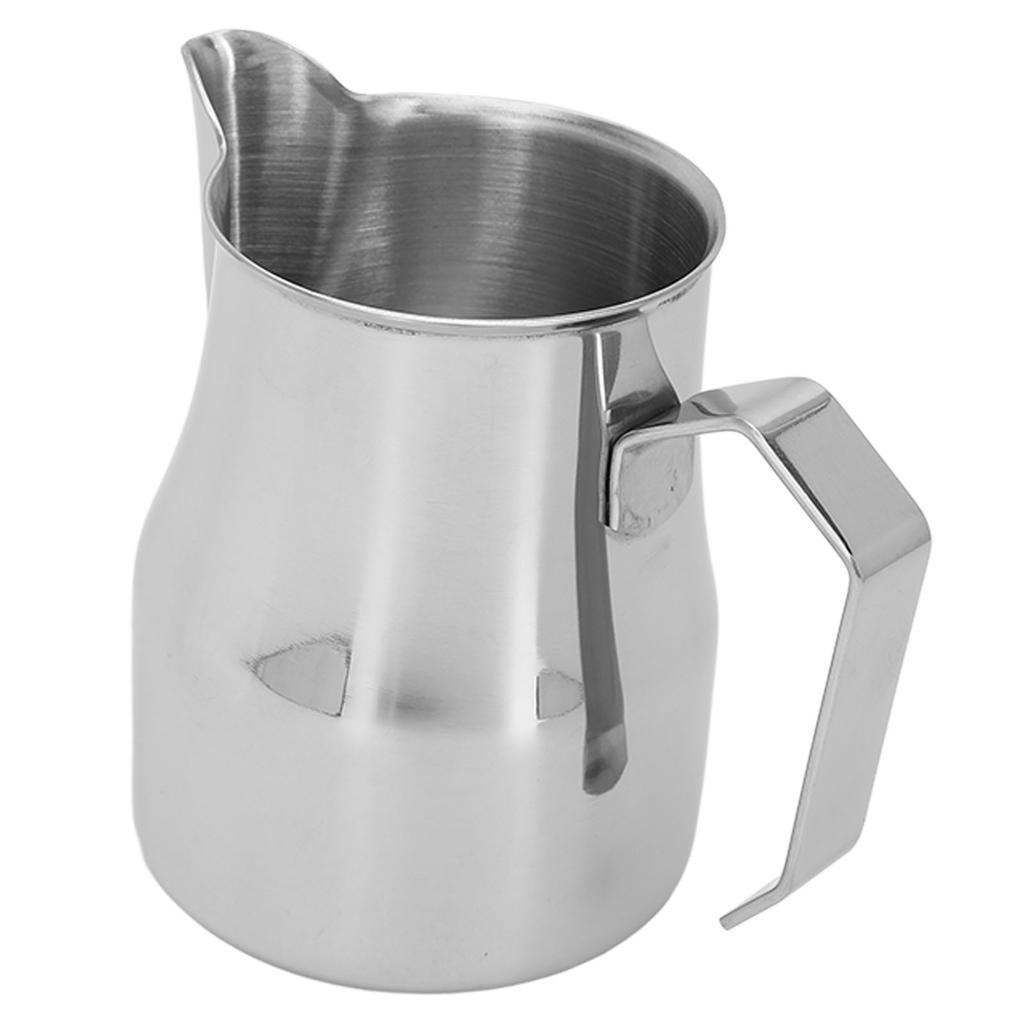 Džbán na napěňování mléka, kávový napařovací džbán z nerezové oceli 304, šálek na kávu a mléko, šálek na napěňování mléka