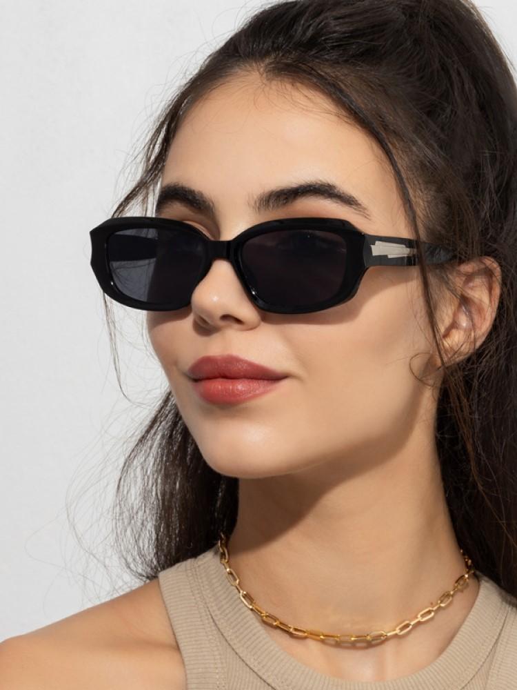

Fashion new Personality Square Sunglasses Women Brand Designer Fashion Retro Geometric Frame Sun Glasses Shade Men Gafas De Sol Mujer