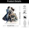 2D 8in Romantic Prince and Princess Dancing Art Sculpture Acrylic Flat Home Table Decoration Couple Party Festival Gift