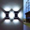Lishi Solar Outdoor 6-LED Wall Spotlight