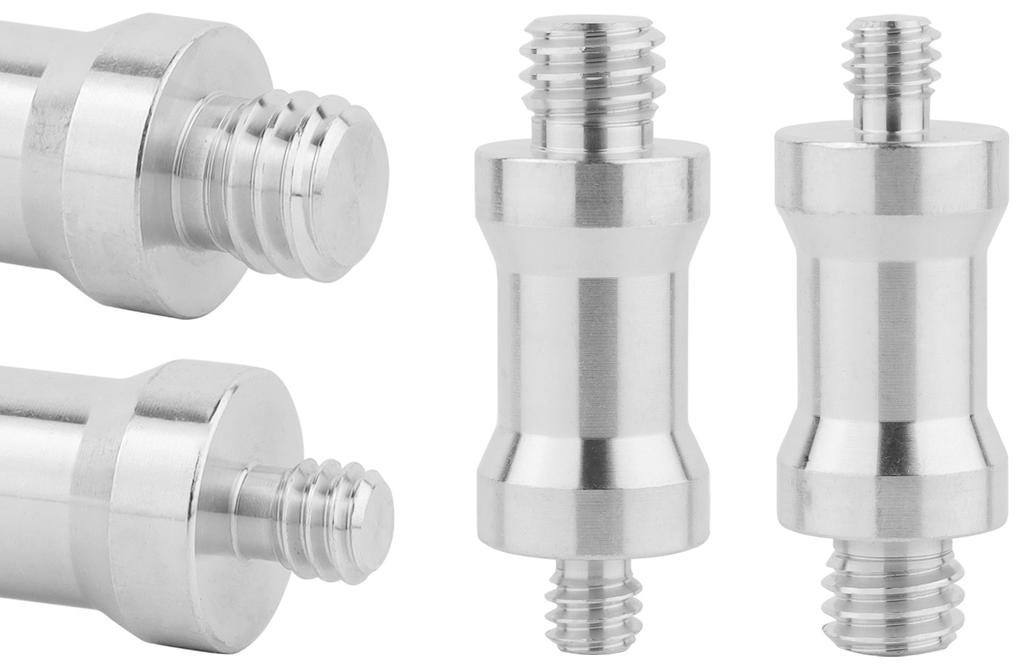Adapter sleeve tripod reduction 3/8" to 1/4" aluminum for 40 mm tripod
