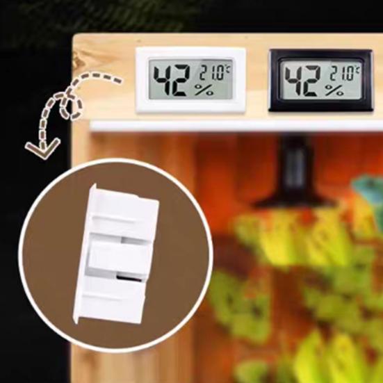 Mini Elektronisches Thermometer Hygrometer LCD-Anzeige Hohe Genauigkeit Thermo-Hygrometer Innenbereich Auto-Innenraum Digitales Feuchtigkeits-Temperaturmessgerät