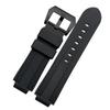 For Timex E-tide Compass Wrist Band T2N739 T2N720 T2N721 Convex Mouth 16mm Strap Waterproof Silicone Men's Watchband Bracelet