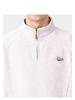 Unisex Heavyweight Embroidered Half-Zip Hoodie: Trendy, Loose Fit, Stand Collar, Long Sleeve, Perfect for Autumn/Winter Sports and Layering.