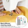 14-Piece Sewing Machine Repair Kit Cleaning Tool Set Include Tweezers Double-Headed Brush Screwdrivers Silicone Brushes Cleaning And Repairing Tools