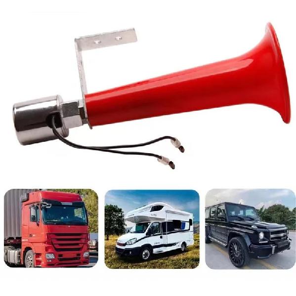 180DB 12V-24V Powerful Auto Air Horn Waterproof Auto Loudspeaker Air Compressor Electric Car Horn for Truck Boat Motorcycle