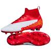New Football Shoes Men's High-top Fly-woven Socks Mouth Youth Student Sports Game Spike Football Shoes