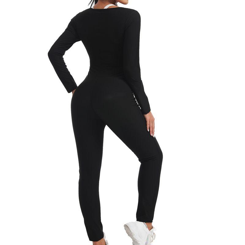 Damen Saunaanzug Mieder Taillenformer Bodysuit