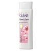 Clear Anti-Dandruff Shampoo, Cherry Blossom Scent (2x175g)