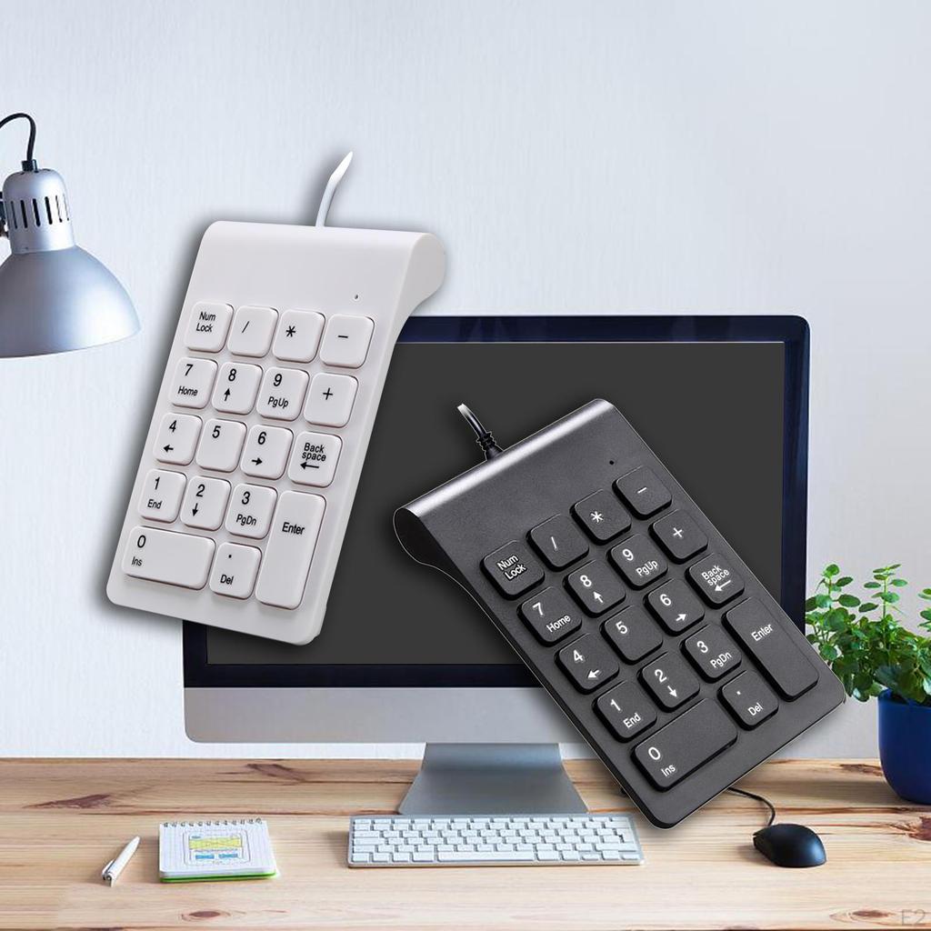 Mini Wired USB Numeric Keypad 1 for Notebook Easily Carry Connection Faster Data Input