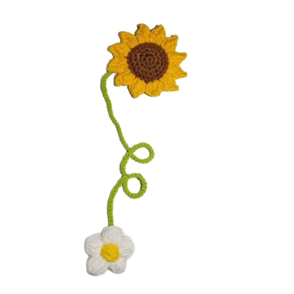 Handmade Crochet Curtain Tie Back Floral Design Crochet Pendant Car Decoration
