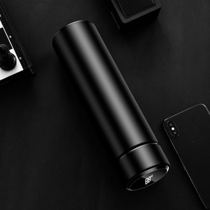 

Двухслойный светодиод из нержавеющей стали 304 отображает температуру. 500ml